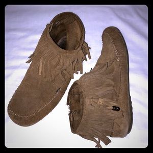 Moccasin booties